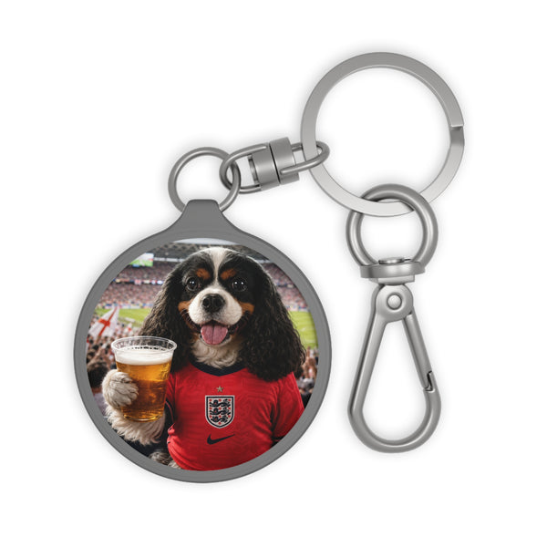 Custom Dog Portrait Keyring — Your Dog in Their Kit