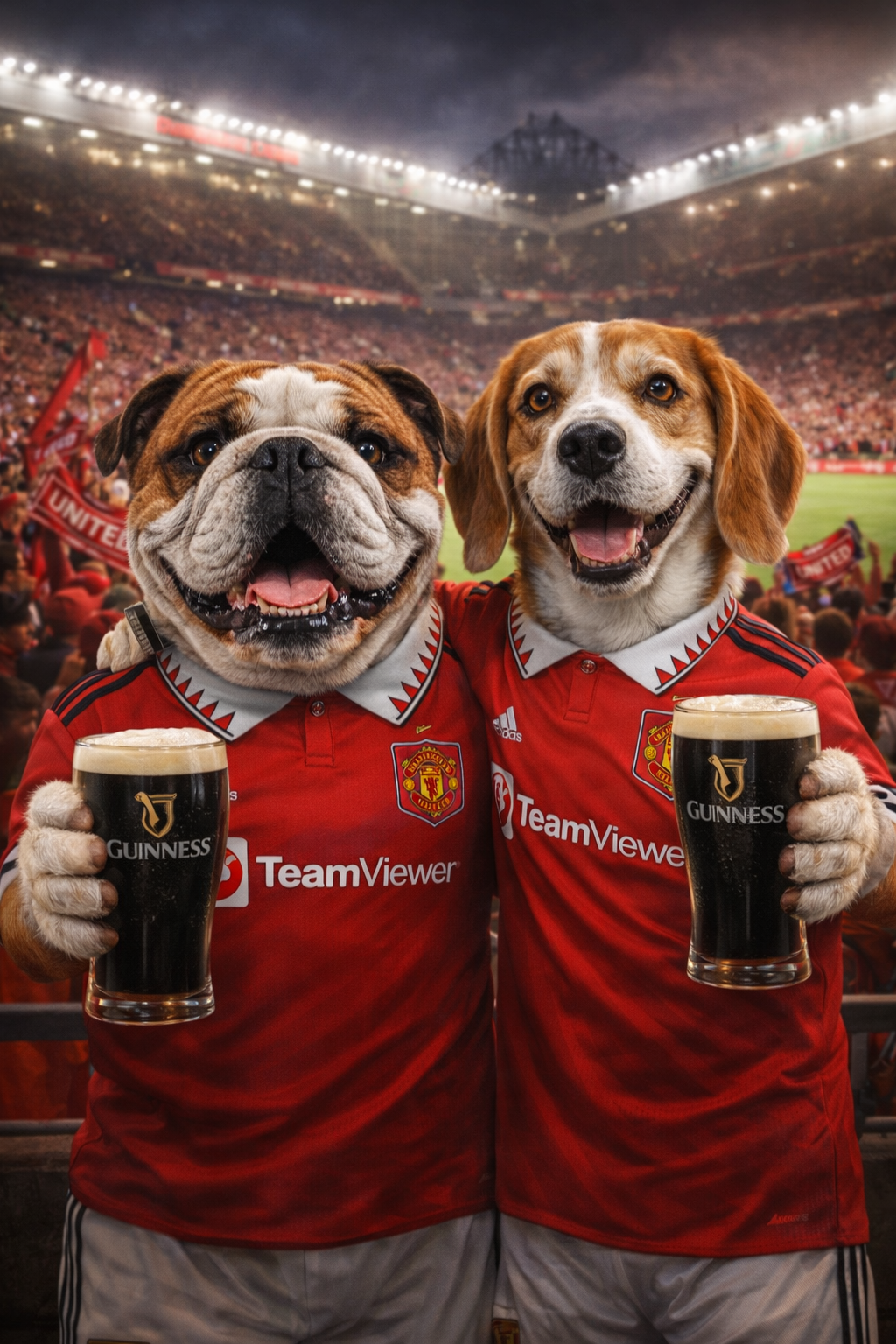 Two Pups Edition — Best Mates Portrait